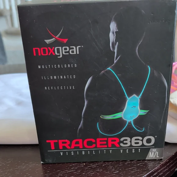 Tracer360 Illuminated Visibility Vest in Teal/Green