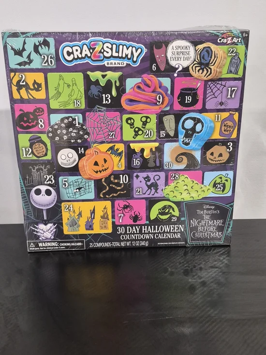 The Nightmare Before Christmas 30-Day Halloween Countdown - Multi Color