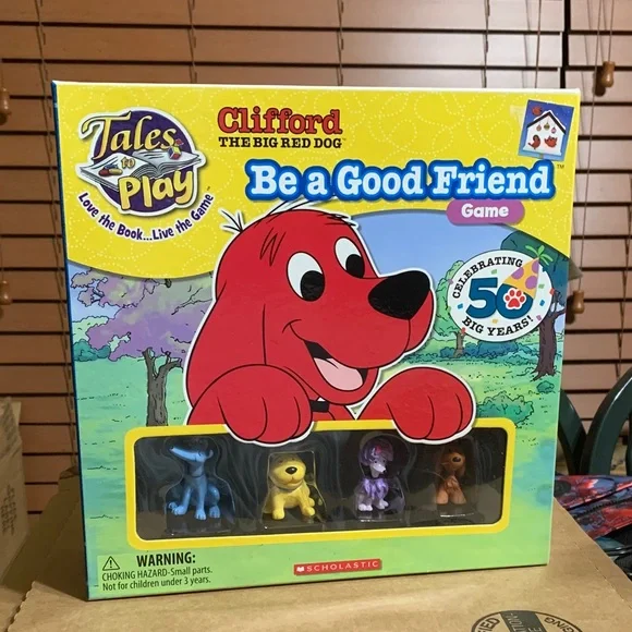 Scholastic Clifford Be a Good Friend Game - Unopened