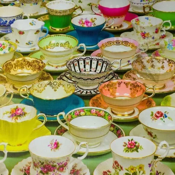 Cobble Hill Teacups 1000 Piece Puzzle