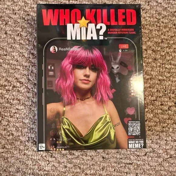 Who killed Mia? What do you meme party game 17+
