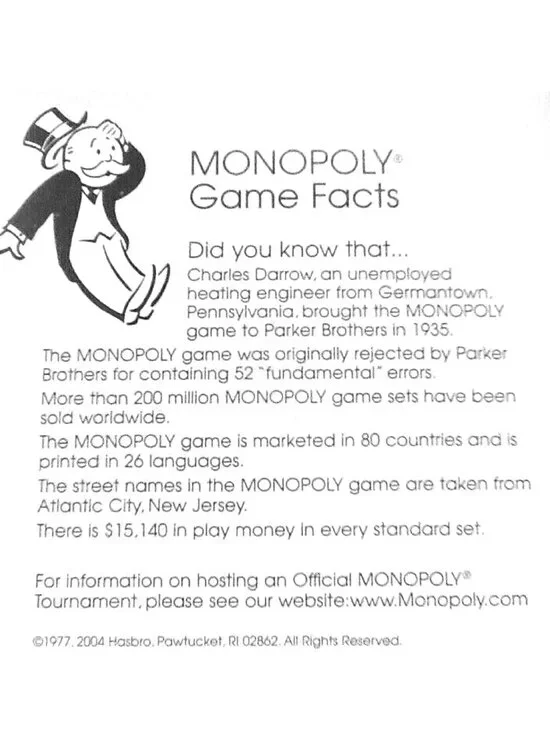 new Package of 12 Monopoly Game Hotels  ( brand new lopen package )