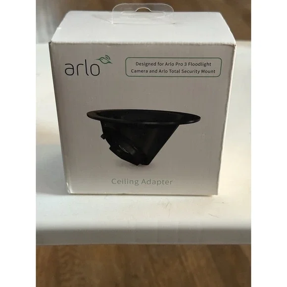 Arlo Ceiling Adapter Floodlight Camera Total Security Mount FBA 1001-10000S NEW