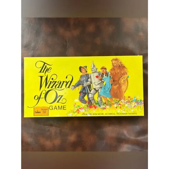 Wizard of Oz Vintage (1974) Classic Board Game Sealed Based on the MGM Movie