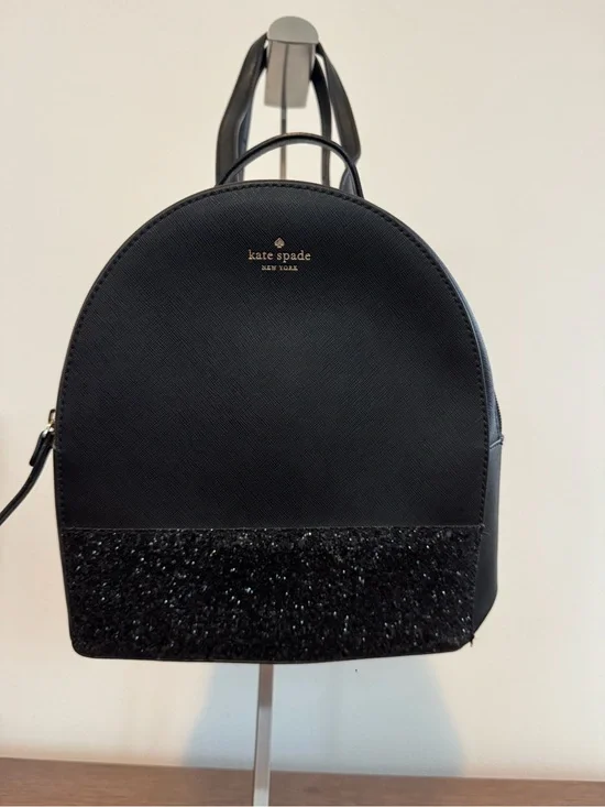 NWOT Kate Spade Greta Court Sammi Mini Backpack with Glitter Trim