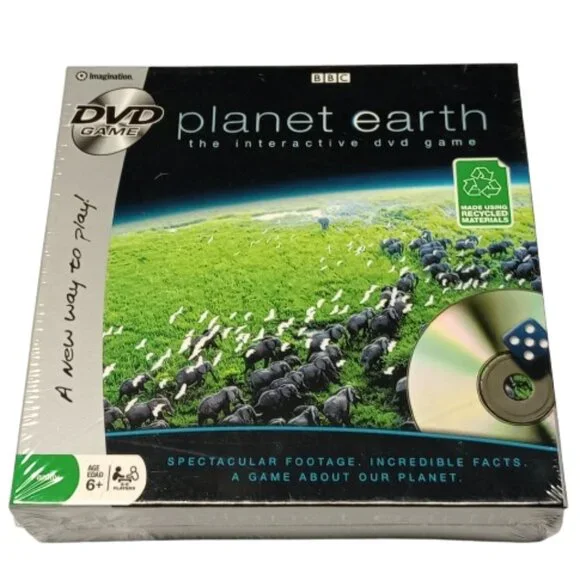 Imagination Entertainment, Planet Earth: The Interactive DVD Game Sealed NWT