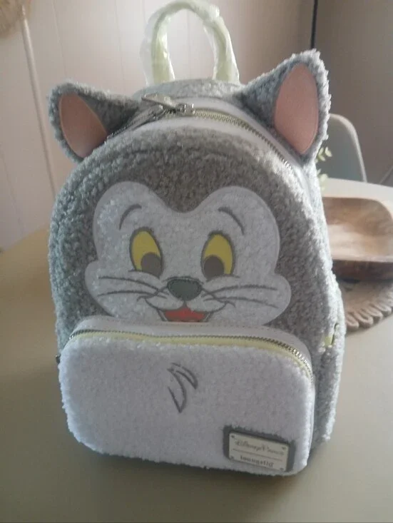 NWT DISNEYPARKS EXCLUSIVE FIGARO LOUNGEFLY MINI BACKPACK