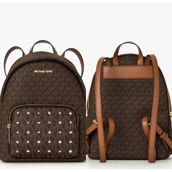 Michael Kors Medium Erin 35FOGERB2V Backpack In Brown Acorn