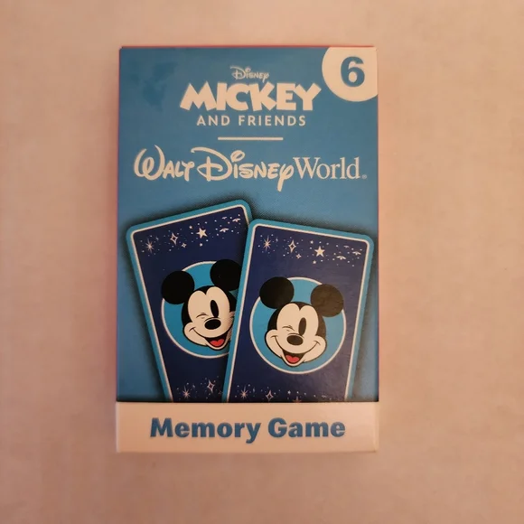 2022 McDonald's Toy #6 Walt Disney World Memory Game