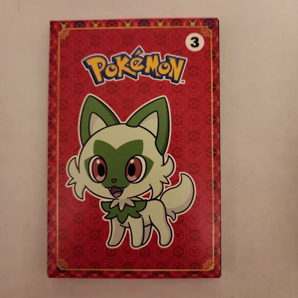 2023 McDonald's Toy #3 Pokemon Sprigatito