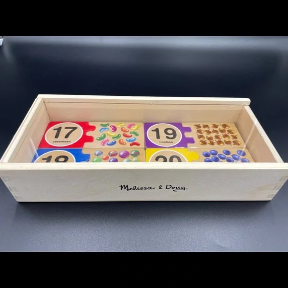 Melissa And Doug Self Correcting 1-20 Number Puzzles