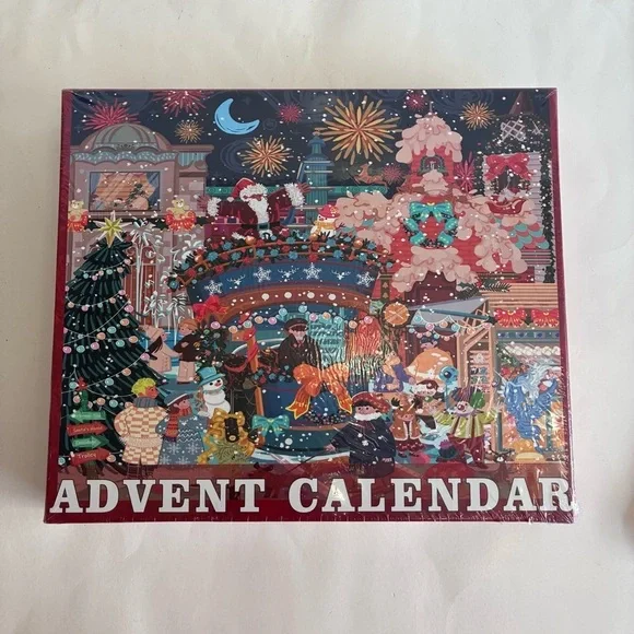 Christmas At The Grove Advent Calendar Jigsaw Puzzle 1000 pieces