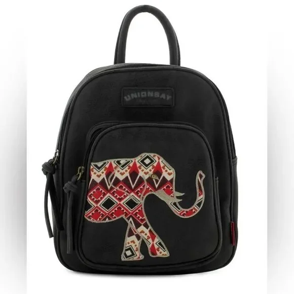 UNIONBAY Bombay Elephant motif mini backpack