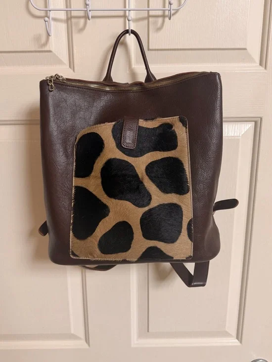 Terrida Luxury Leather Travel Backpack