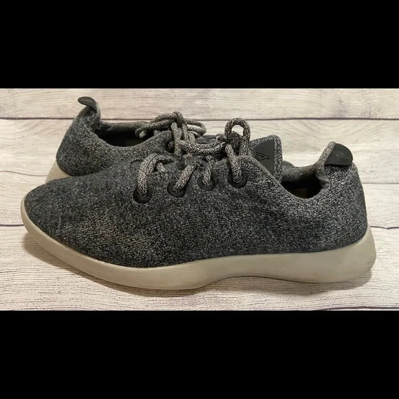 Allbirds Wool Runners Natural Grey Comfort Lightweight Sneakers Shoes Mens Sz 10