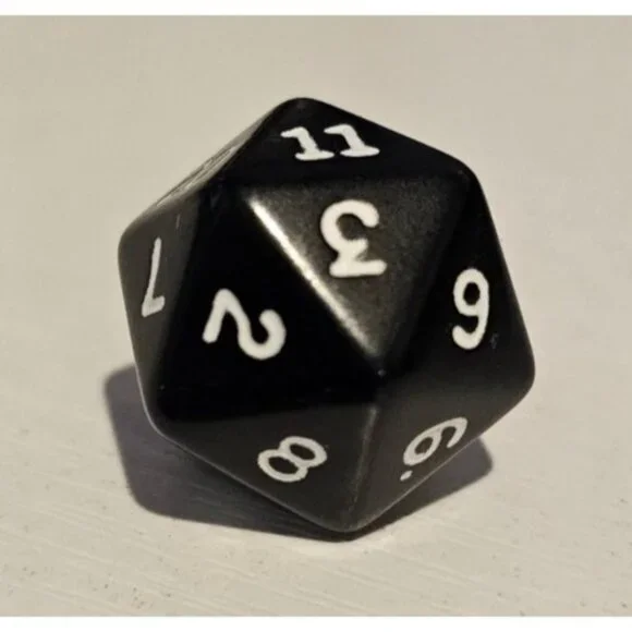 Magic the Gathering Arena of the Planeswalker Game Replacement 20 Sided Die