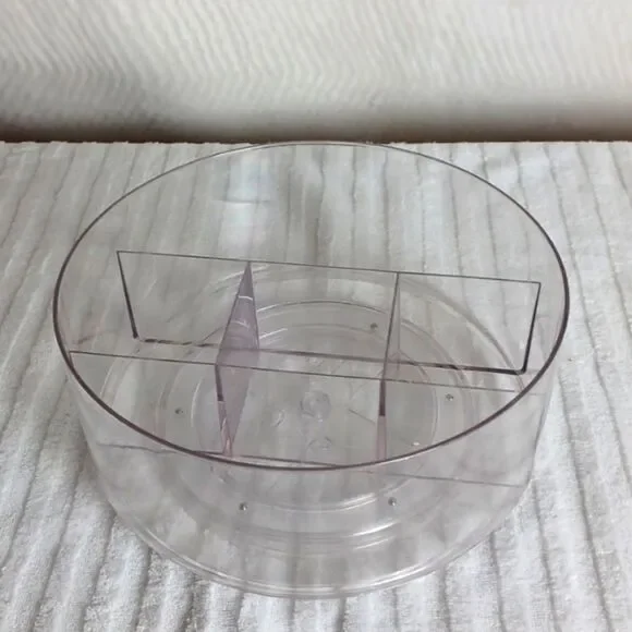 BETTER HOMES Plastic Turntable Organizer 10.5 W/4.5‎ Deep