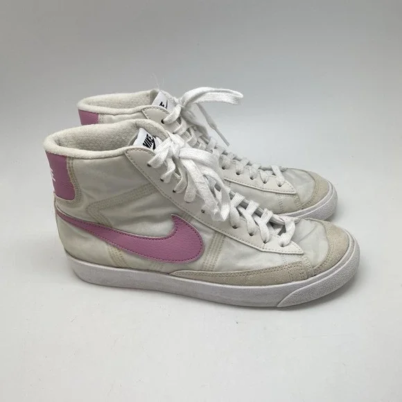 Nike Sneakers Mens 7 Womens 8.5 Blazer Mid 77 DN4115-991‎ White Casual Gym Shoes