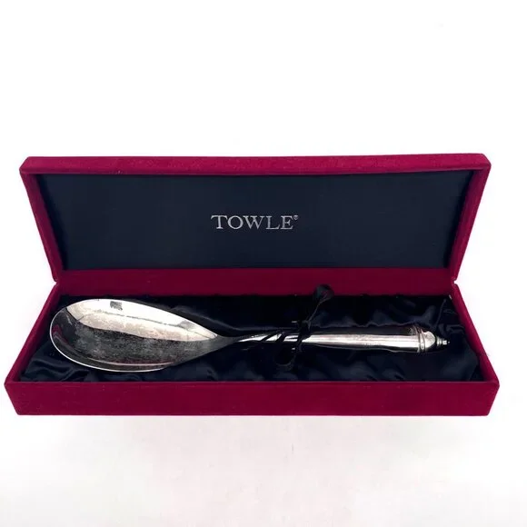 Towle Silver Plated Serving Spoon 10