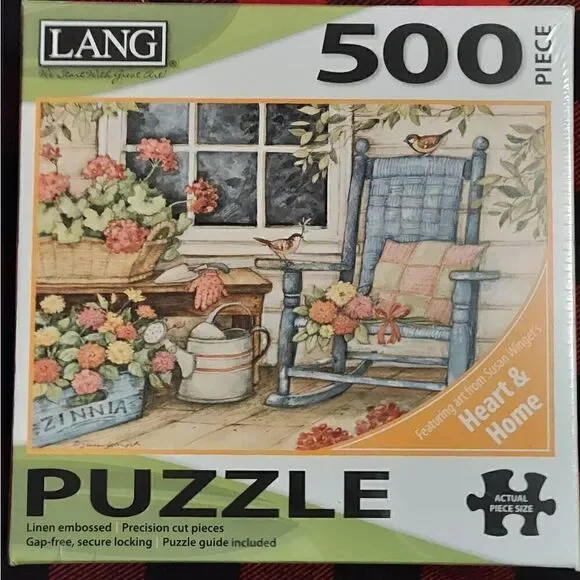 Lang 500 Piece Jigsaw Puzzle Rocking Chair 24