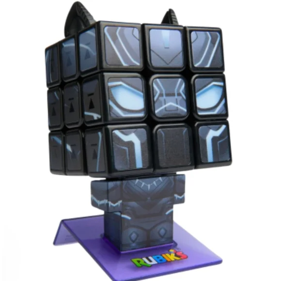 New Rubik's Black Panther Cubers Puzzle Desk Fidget Toy