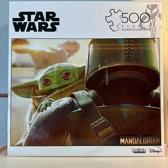$14🌟 Star Wars - The Mandalorian - Baby Yoda - The Child - 500 piece Puzzle