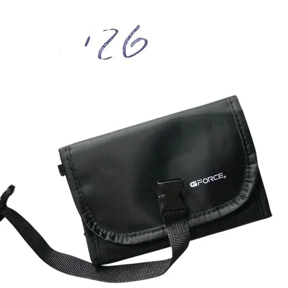 Toiletry Bag‎ Black Hanging Travel Cosmetic Organizer Pouch with Multiple