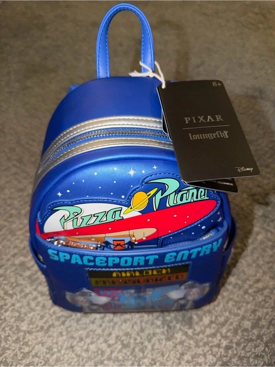 Disney Loungefly Pixar Toy Story Pizza Planet Mini Backpack