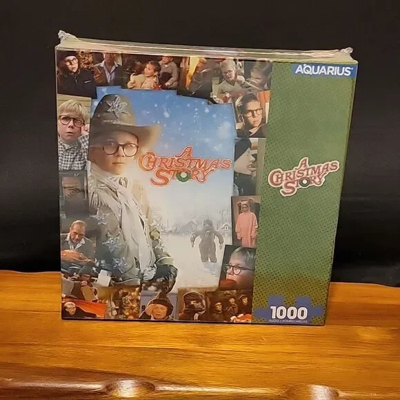 A 🎁 Christmas Story Aquarius 1000 pc puzzle NWT