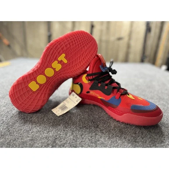 Adidas Harden Vol 5 Futurenatural Shoes Mens 7.5 Red McDonalds FZ1292‎