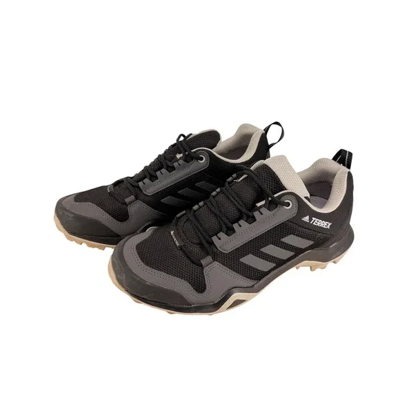 Adidas Terrex ATX GTX Gore-Tex Trail Running Shoes Mens 9 Black Grey EF3510