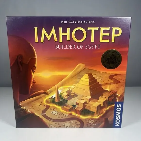 Imhotep Builder of Egypt Board Game by Thames & Kosmos - Gently Used 100%