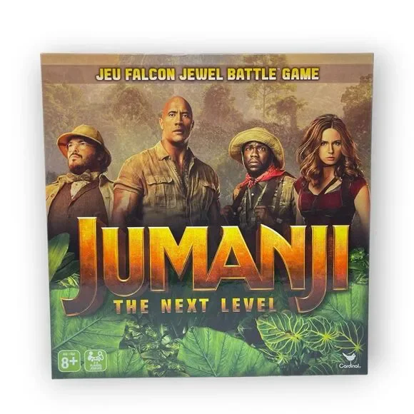 Cardinal Jumanji 3 The Next Level Falcon Jewel Battle Board Game 100% Complete