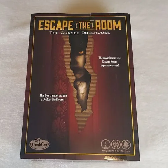 Escape The Room Board Game- The Cursed Dollhouse by ThinkFun