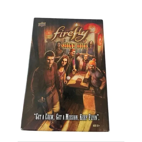 Entertainment Earth Upper Deck Brown Firefly Shiny Dice Game Set OS