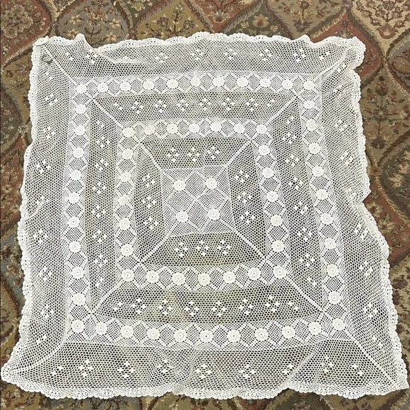 Crochet Lace Tablecloth