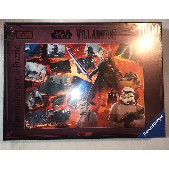 Star wars villainous Moff Gideon 1000 piece puzzle