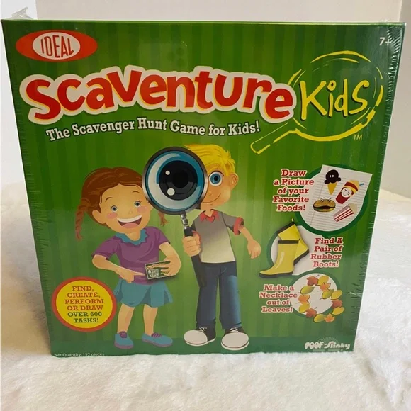 New Scaventure Kids Game for Kids New Factory Sealed