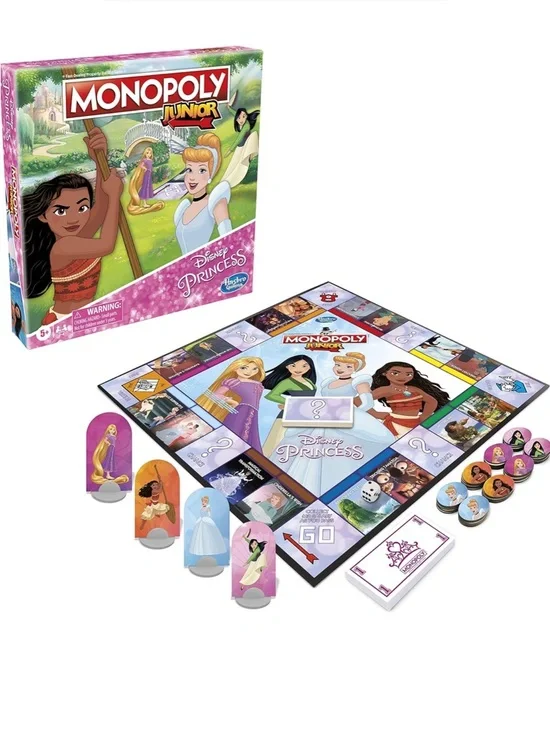 Monopoly Junior Disney Princess Edition Board Game