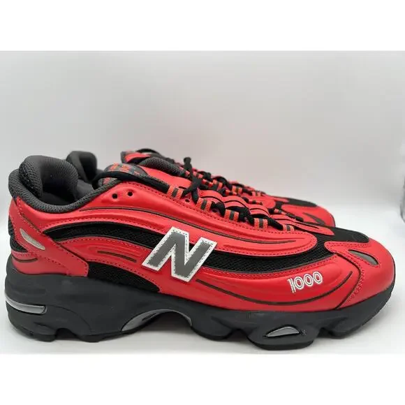 New Balance 1000 Red Black Men's Size 12 M1000MSR New