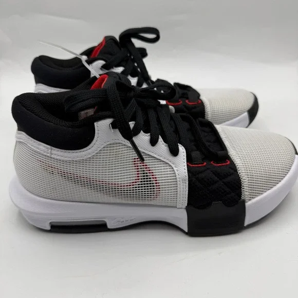 Nike LeBron Witness VIII Basketball Shoes‎ White Black FB2239-103 Mens 7 W 8.5