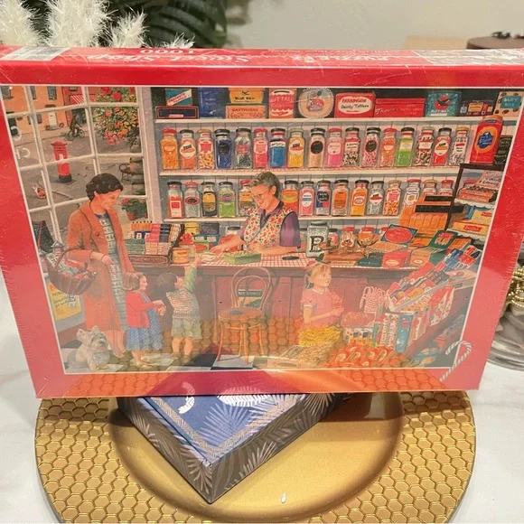 Colorful Grocery Store Puzzle for Kids