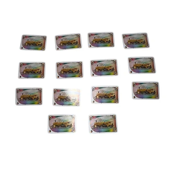 Days of Wonder Ticket to Ride Set of 14 Rainbow Locomotive Car Wild Train Cards