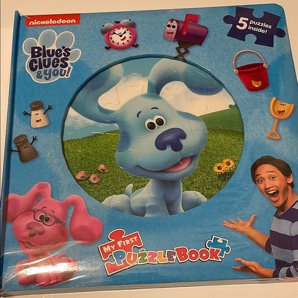 Nickelodeon Blue's Clues & You! My First Puzzle Book NEW