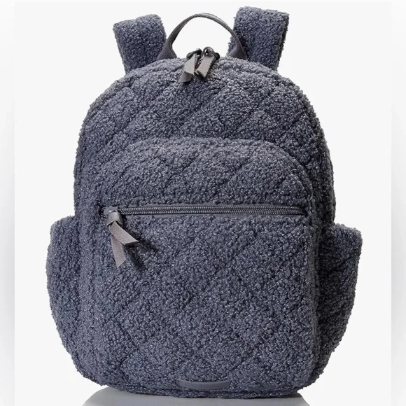 Vera Bradley Teddy Fleece Sherpa Small Backpack