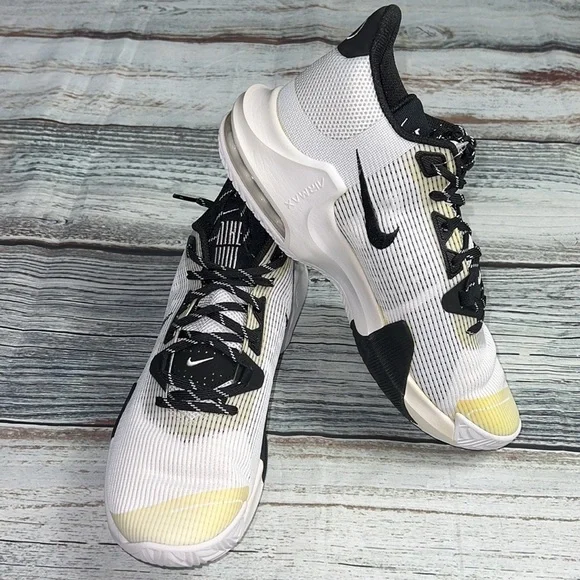 Nike Men's Air Max Impact 3 White/Black Size-9 ( DC3725-100 )