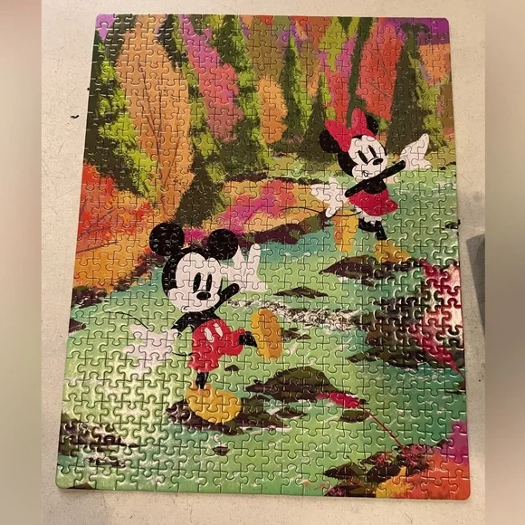 Disney Mickey and Minnie Mouse 500 Piece puzzle