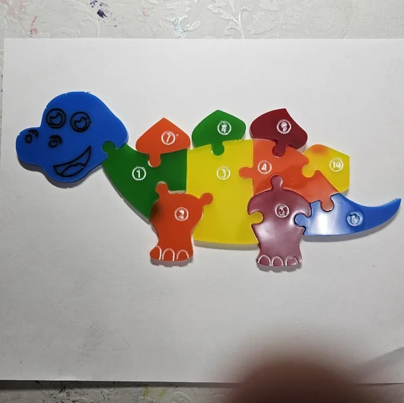 Child’s Stegosaurus Puzzle