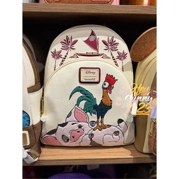 Loungefly Disney Moana Pua & Hei Hei Mini Backpack