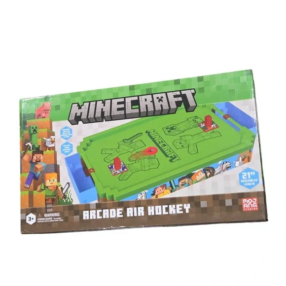 Minecraft Arcade‎ Air Hockey Table Game 21 Inch Assembled Kids Toys & Games